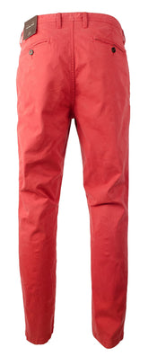 Michael Kors Men's Garment Dyed Slim Fit Flat Front Chino Pants